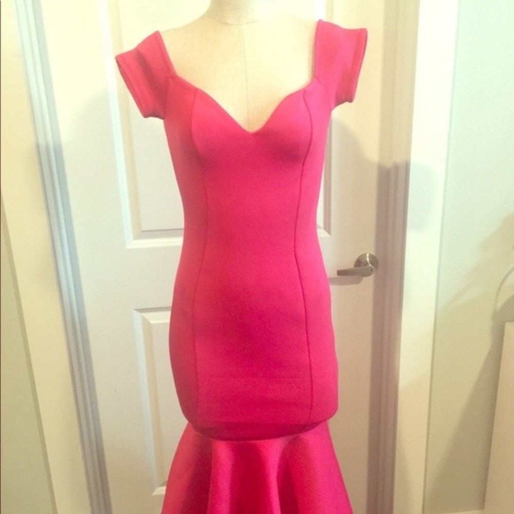 Akira fit and flare sweetheart dress